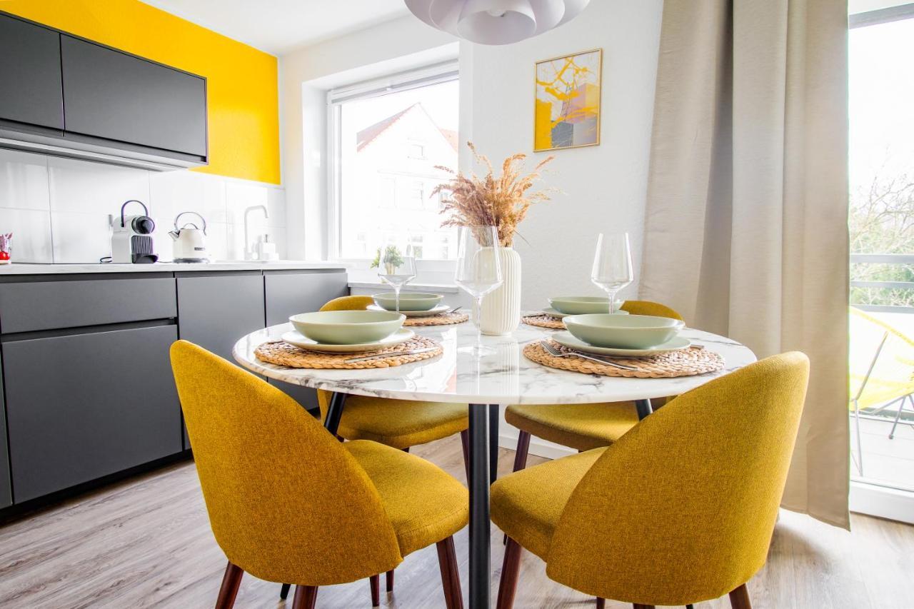 Homefy Come-Together Apartment - Balkon - Aufzug - Free Parking - Smart Tvs إسن المظهر الخارجي الصورة