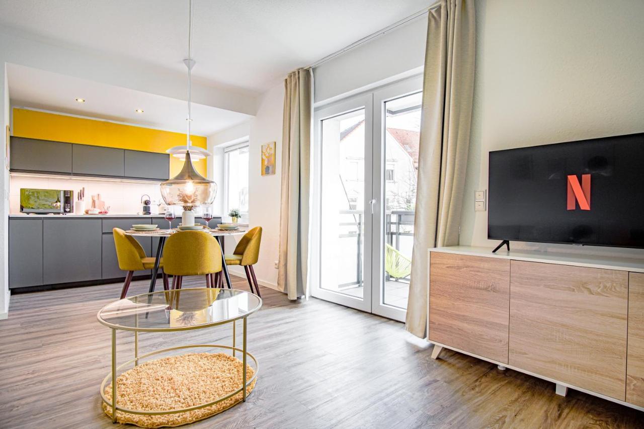 Homefy Come-Together Apartment - Balkon - Aufzug - Free Parking - Smart Tvs إسن المظهر الخارجي الصورة