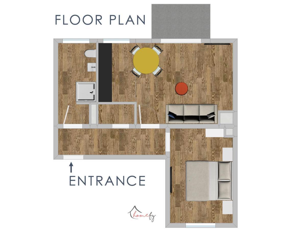 Homefy Come-Together Apartment - Balkon - Aufzug - Free Parking - Smart Tvs إسن المظهر الخارجي الصورة